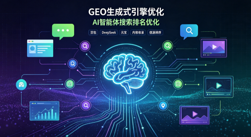 西丰县GEO 浪潮来袭：生成式引擎优化崛起，创作者争抢豆包、DeepSeek、元宝智能体流量入口